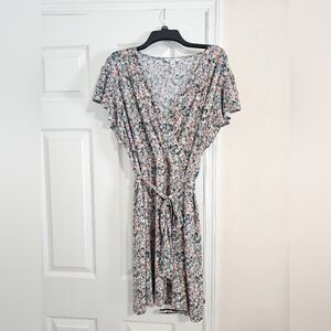 Nine West Multicolor Floral Dress